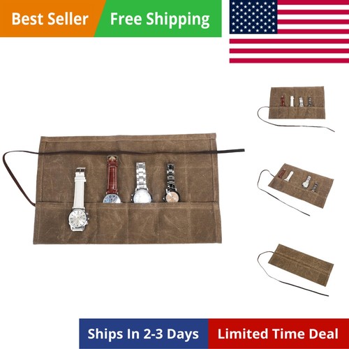 Waxed canvas watch - waxed,