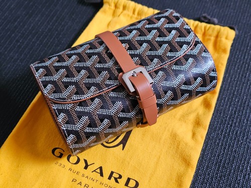 Authentic goyard watch case - authentic,