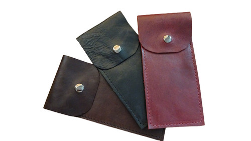 Real leather watch case - ,