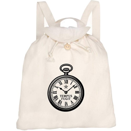 Pocket watch canvas rucksack - canvas,