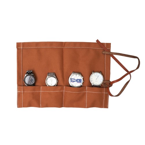 Canvas watch roll travel - canvas,
