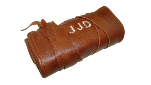 Watch roll customised leather - watch,